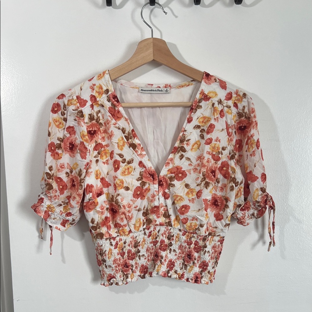 Abercrombie & Fitch Floral Blouse